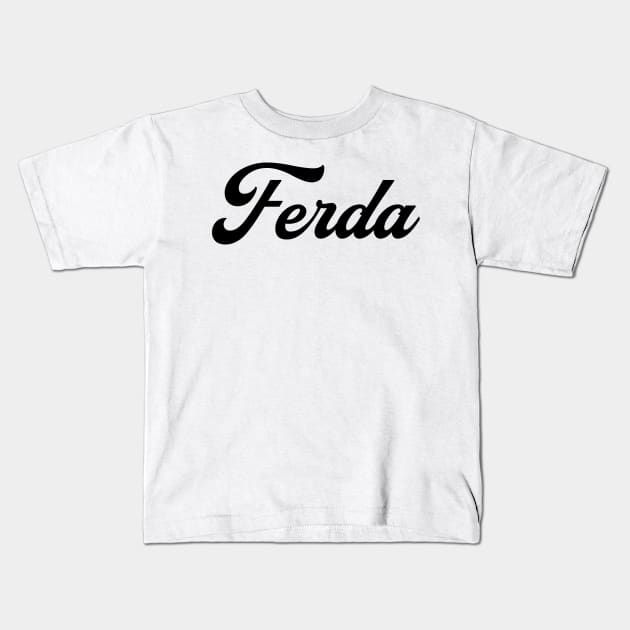 FERDA Kids T-Shirt by HOCKEYBUBBLE